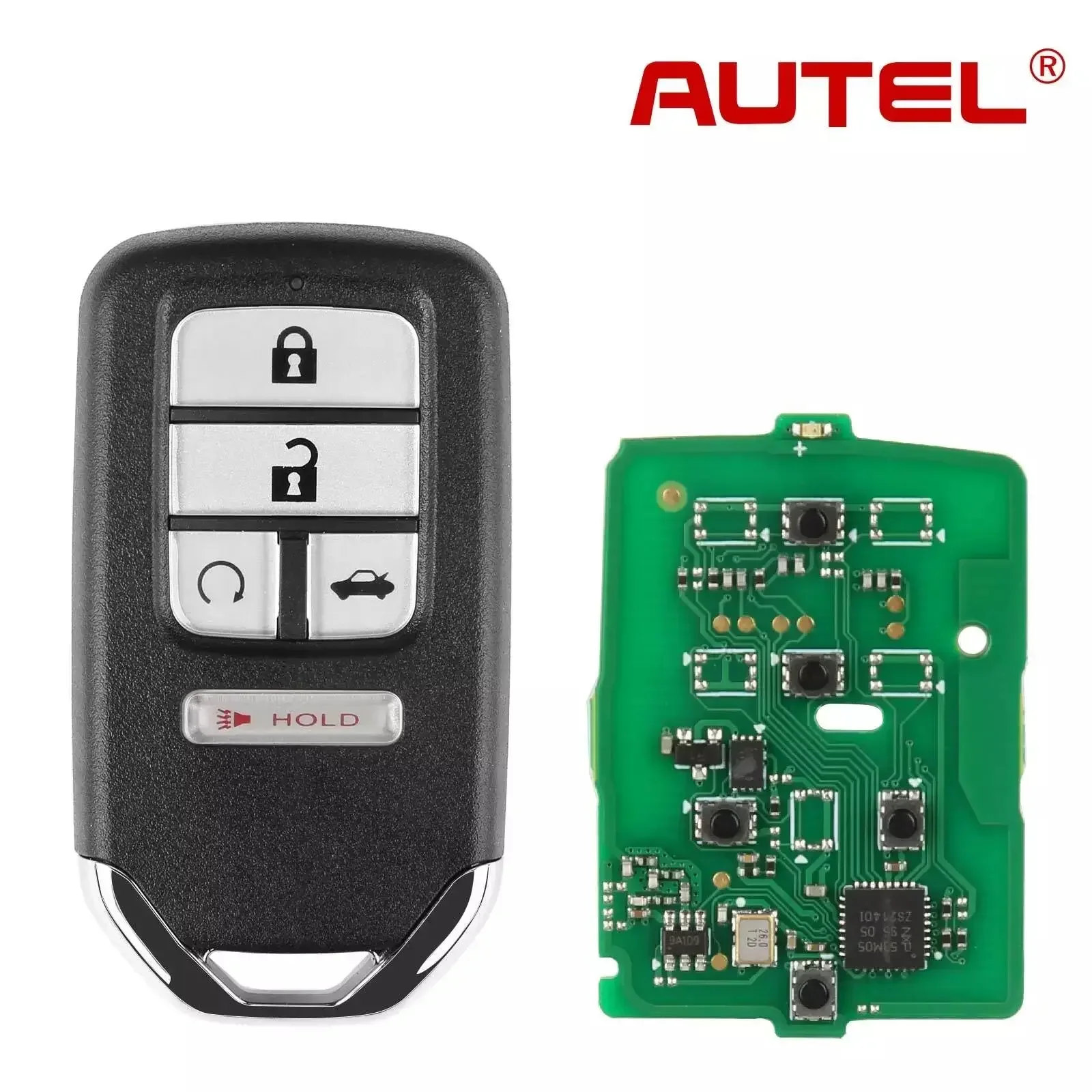 AUTEL IKEYHD005AL For Honda 5 Buttons Universal Smart Key Remote Start,Trunk