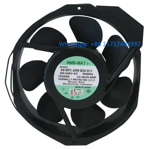 

5915PC-20W-B20-S11/S05/S12 17238 Оригинальный высокотемпературный вентилятор Meibeya с металлическими листьями