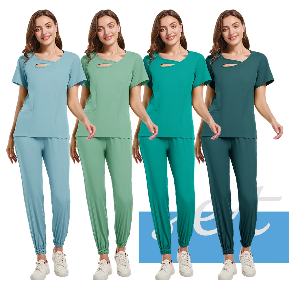 زي موحد طبي ومجموعة الدعك ، ملحقات الممرضات ، عيادة الحيوانات الأليفة ، ملابس بيطرية ، ملابس عمل مستشفى الأسنان ، مجموعة التمريض الطبي