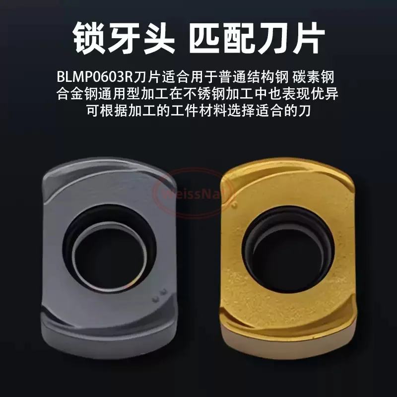 TEBL06 Internal Cooling Lock Nut for BLMP0603 Inserts