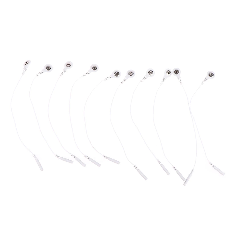 New 10pcs Electrode Lead Wires Adapter Cables Treatment Instrument Conversion Line