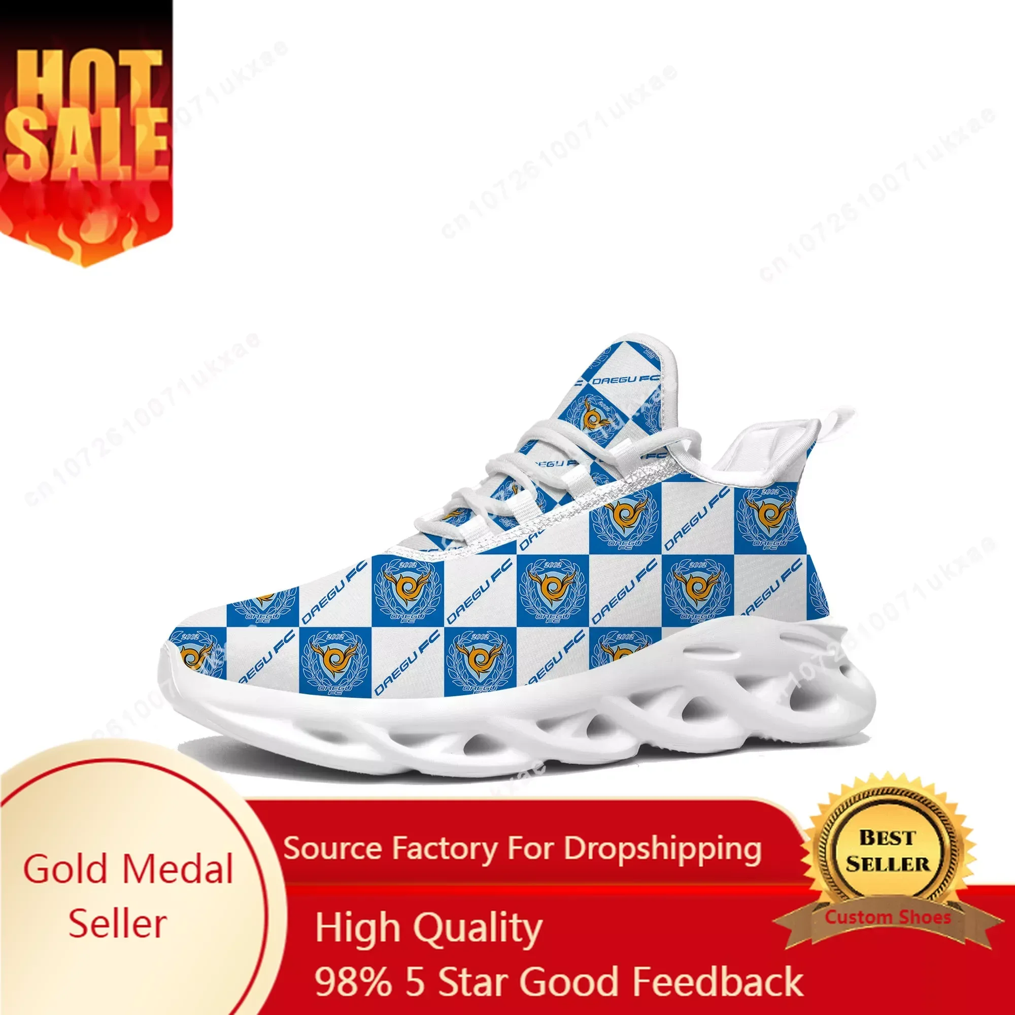 대구 Daegu Football Flats Sneakers Mens Womens Sports Running Shoes High Quality Sneaker Lace Up Mesh Footwear custom made Shoe