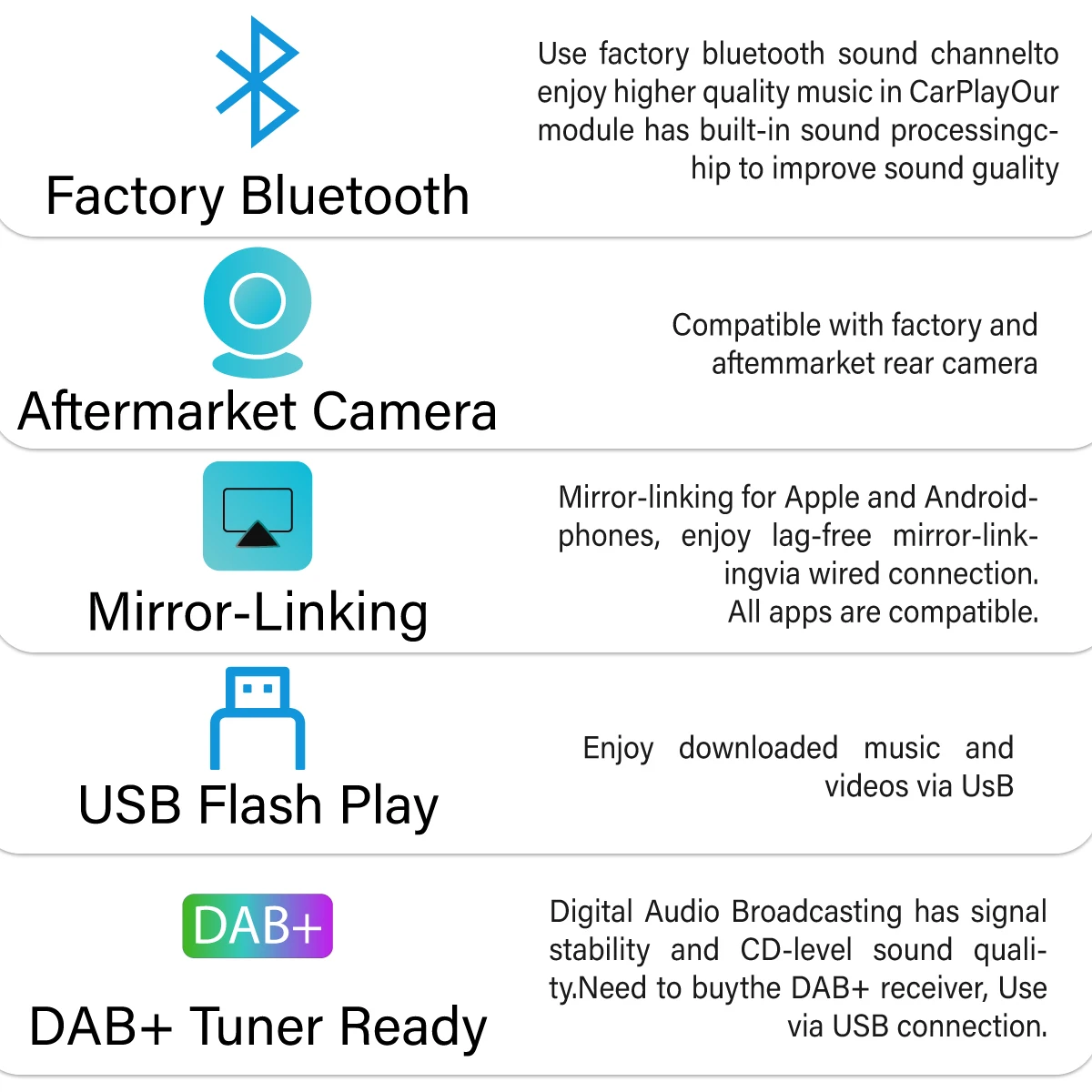 Picture 5: Wireless Carplay for Volvo XC60 S60 V40 V60 XC90 S90 Module Car Accessories Android Auto Airplay Mirror Link