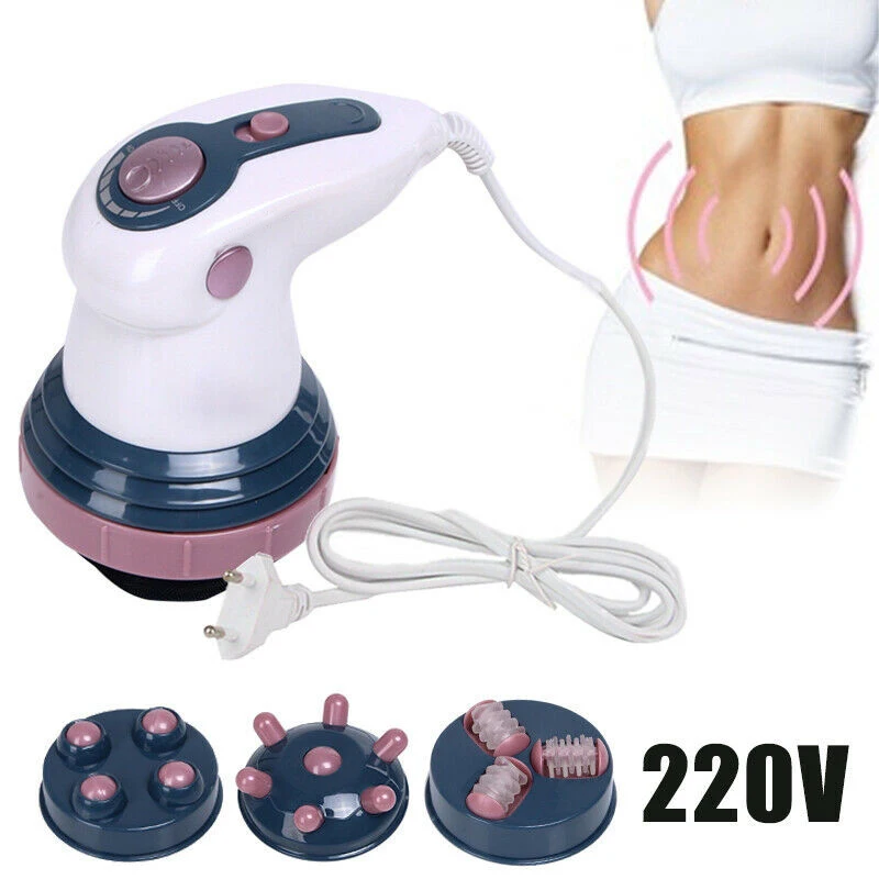 4 IN 1 Infrared Electric Anti-Cellulite Massager Body Slimming&Relaxing Muscle 3D Roller Device Weight Loss Fat Remove Roller