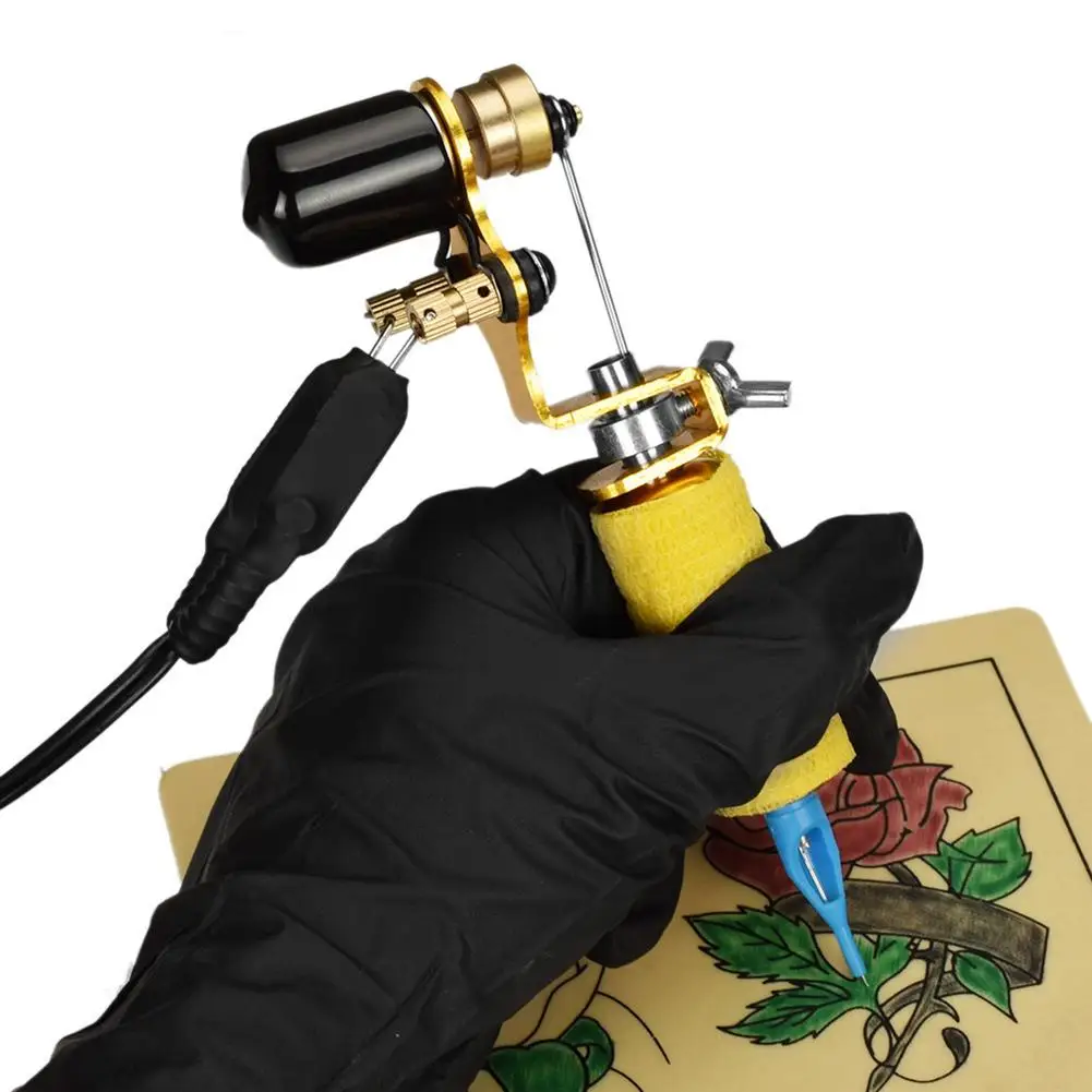 Rotary Tattoo Machine Professional Tattoo Gun Body Permanent Makeup Shader Liner Motor Tools Makeup Tattoo Accessories