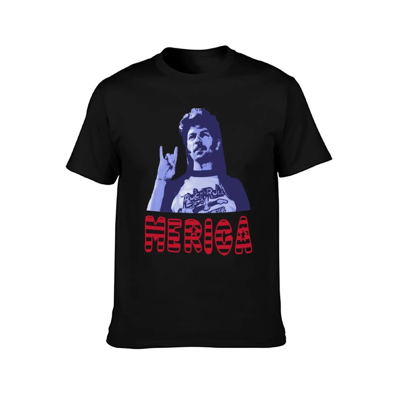 Funny Joe Dirt Merica Gift 4th Of July Men T-Shirt, Summer Casual Cotton Tee, Oversized Streetwear Tops, Vintage Graphic Print