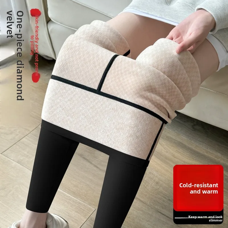 

Модные флисовые брюки с изображением акулы, осенние и зимние теплые брюки, носимые для 40-90 кг, толстые и узкие флисовые леггинсы с ромбовидной сеткой