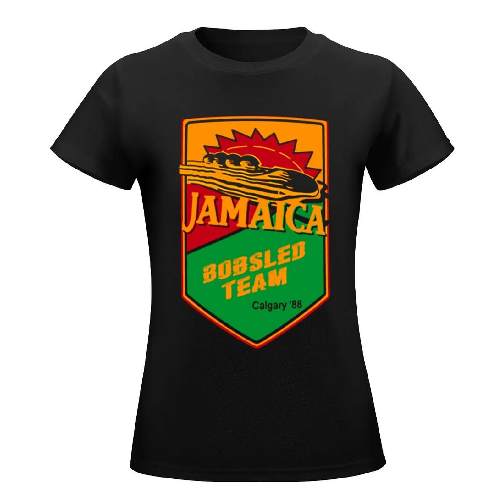 Jamaican Bobsled Team Cool Runnings T-Shirt korean fashion animal print shirt for girls t shirts for Women loose fit