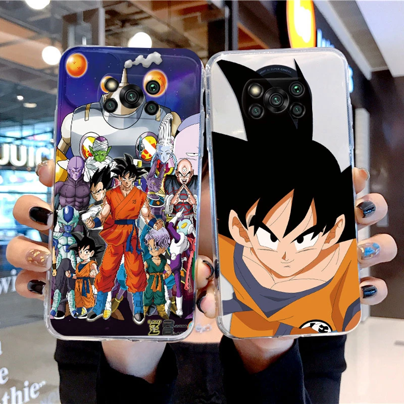 Funda de silicona suave para teléfono Xiaomi, carcasa de Super Dragons-Balls Son-Gokus para POCO X3 Bags, Poco X3 NFC X 3 Pro