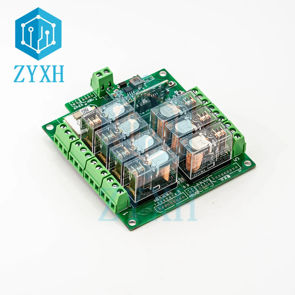 Tuya 7 Way Relay Adapter Switch DC 12-27V G2R-1-E 7162 16A WiFi Wireless Smart Home Remote Control Switch with RF 433MHZ