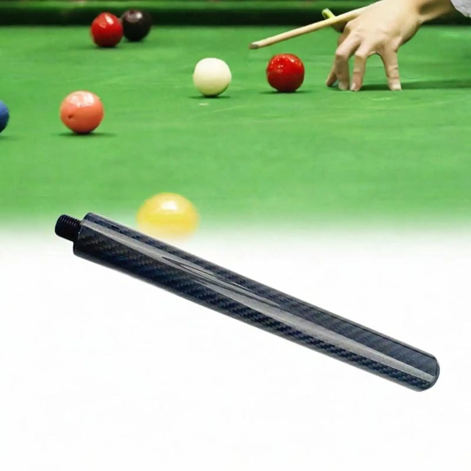 Bilhar Pool Cue Extender para adultos, Parte Lengthener, Games Trainer