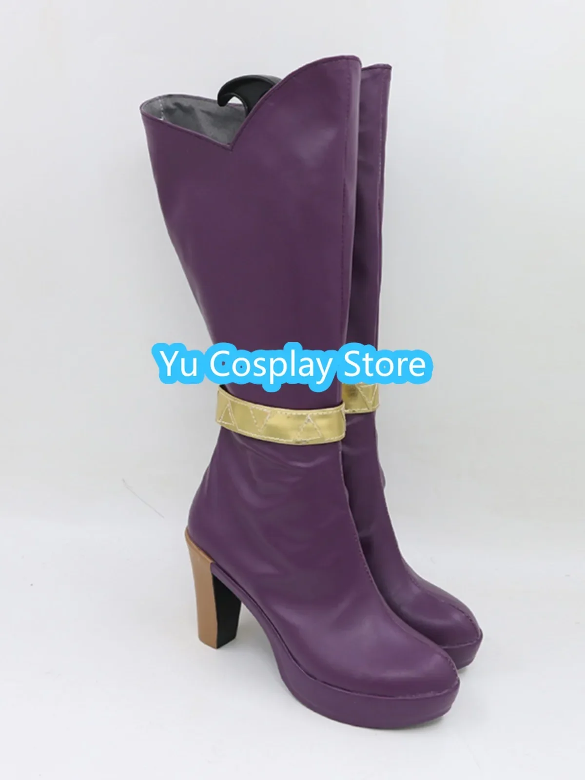 Siren Adagio Dazzle Cosplay Shoes Halloween Carnival Boots PU Shoes Cosplay Props Custom Made