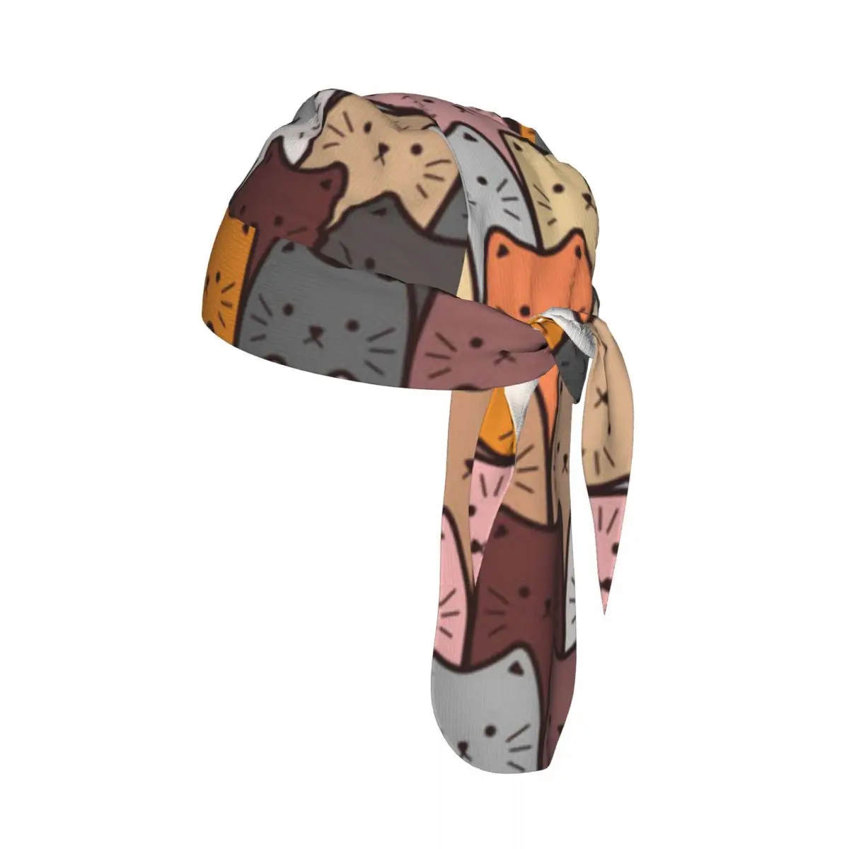 

Quick-drying Bandana Sun Protection Headscarf Cats Sport Running Cycling Cap
