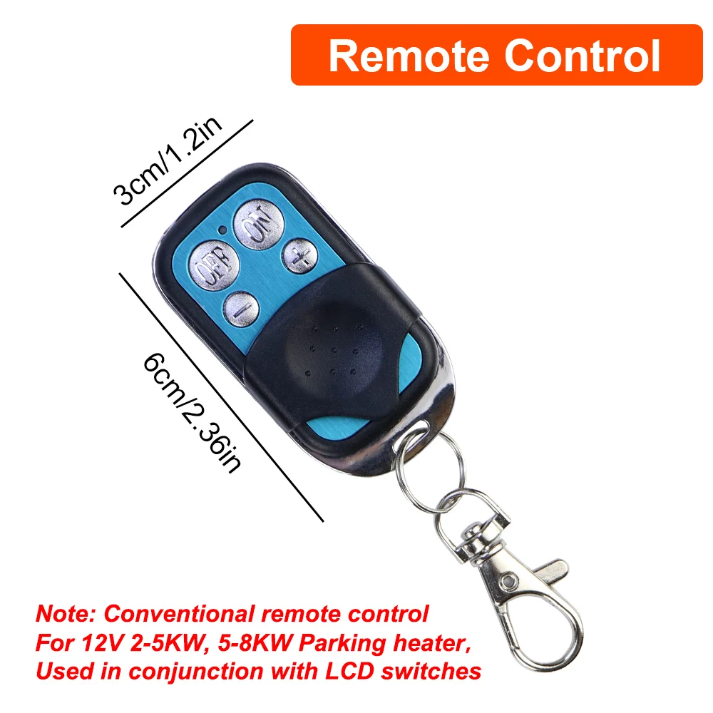 Control de interruptor de pantalla LCD, placa controladora de calentador de aire diésel, placa base remota de 12V para diésel Eberspacher Webasto