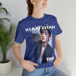 Summer Hot Sale Xiao Zhan 3D Printed T-Shirt Outstanding Chinese Actor And Singer Style Street Casual Mens Womens T Shirt Tops