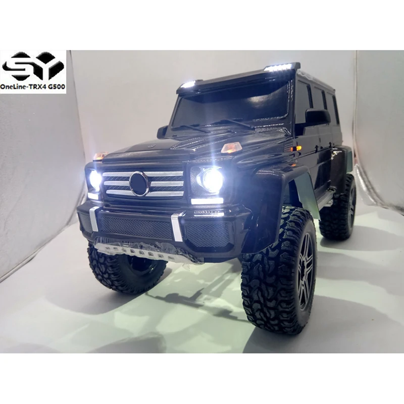 SY-RC OneLine-TRX4 G500 LED Light Kit for 1/10 Traxxas TRX-4 TRX6 Benz G500 G63 4×4² Body