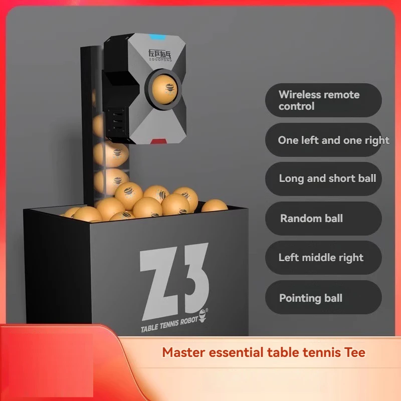 

Table Tennis Server Left Ping Right Pong Z3 Professional Trainer Home Single Automatic Trainer Test Server