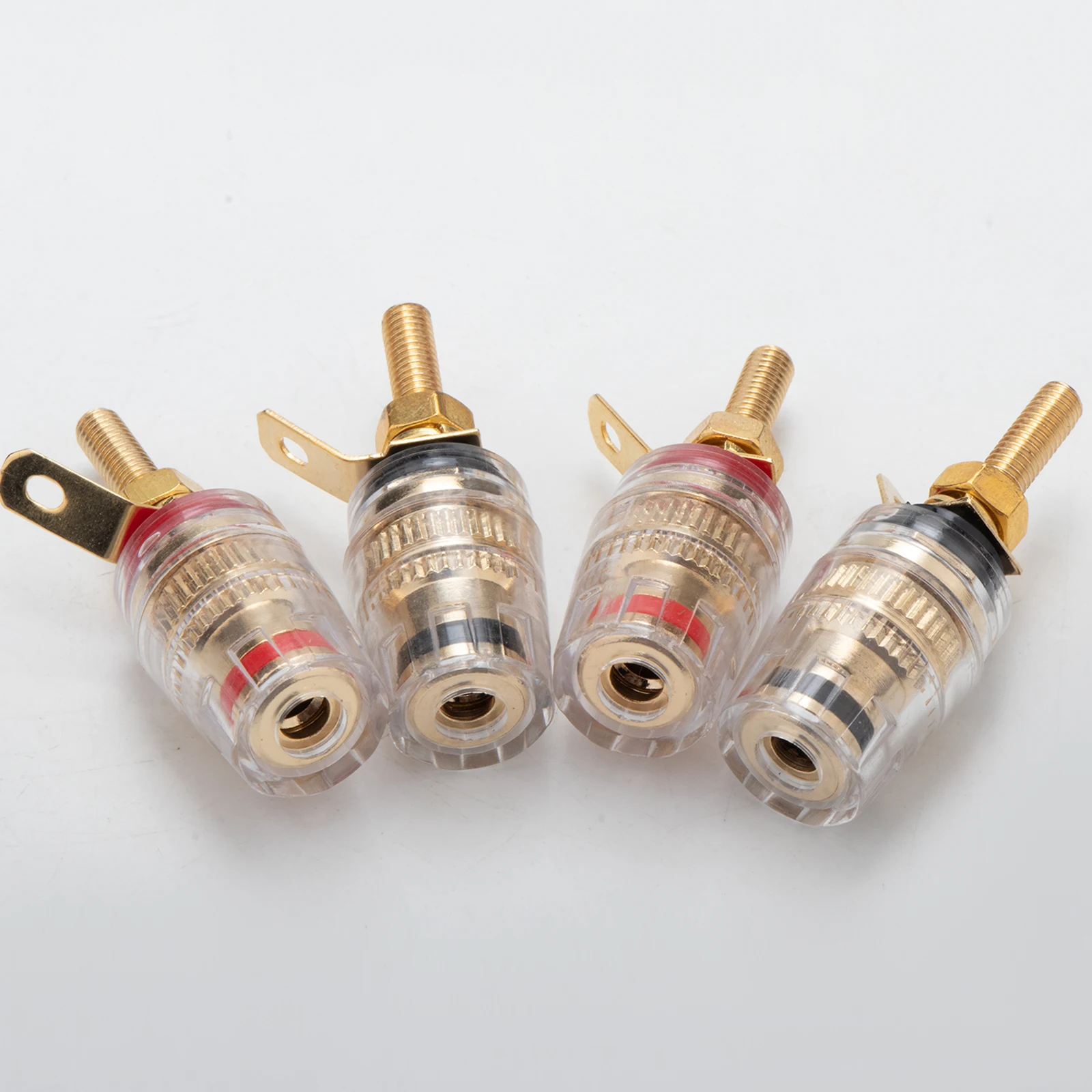 4PCS Binding Posts Für Lautsprecher Anschlüsse 4MM Bananen Stecker Terminal Binding Post für Lautsprecher Verstärker – Detail 8