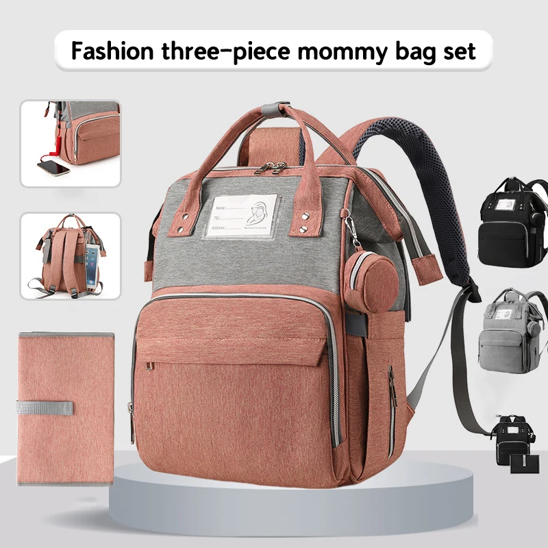 Baby Care Travel Backpack Mom Gift Mom Tote Bag Maternity Diaper Mommy Large Capacity Bag Women Diaper Storage Bag Stroller Bag