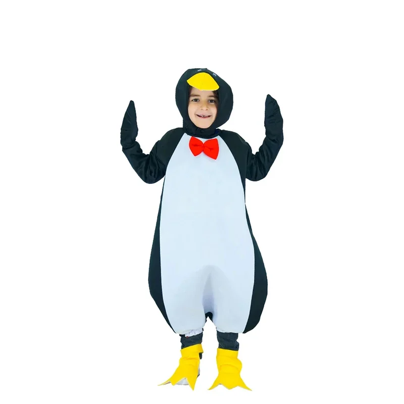 

Children's Unisex Funny Penguin Suit Cosplay Costume，Carnival Makeup Ball Stage Performance Animal Role-playing Costume
