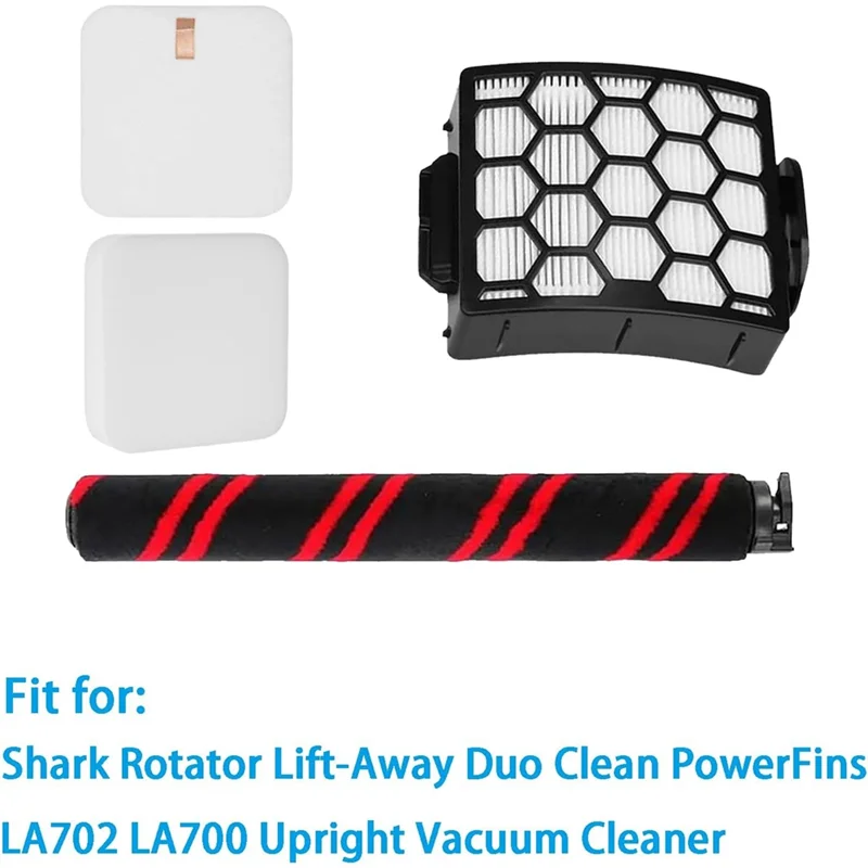 

WORTHOWN-HEPA Filter Brush Roller Scent Accessories For Shark LA702 LA700 Upright Vacuum Cleaner Replacement Parts XHF320 XFFK32