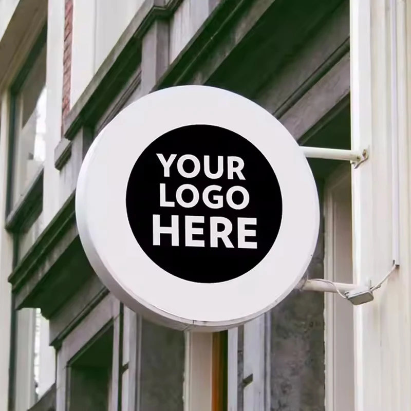 

Custom LED Light Box Double Sided Outdoor Business Sign Advertising Lamp Shop Signage for Enhanced Visibility