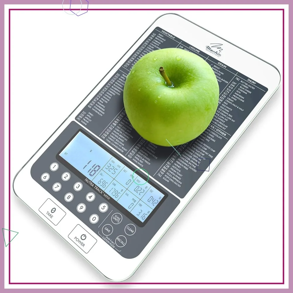 

Ultimate Food & Nutrition Scale: Precision Weighing with USDA Data, Your Personal Kitchen Nutritionist