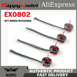 Happymodel EX0802 KV19000 KV22000 1S motore Brushless per 65mm 75mm 85mm FPV Racing Moblite6 7 droni