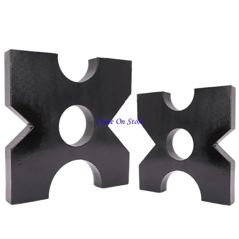 

M6CF Professional Steel Bearing Press Tool 32T 20T Capacity Hydraulic Shop Press Plate For Automotive Repair Shops 1pair