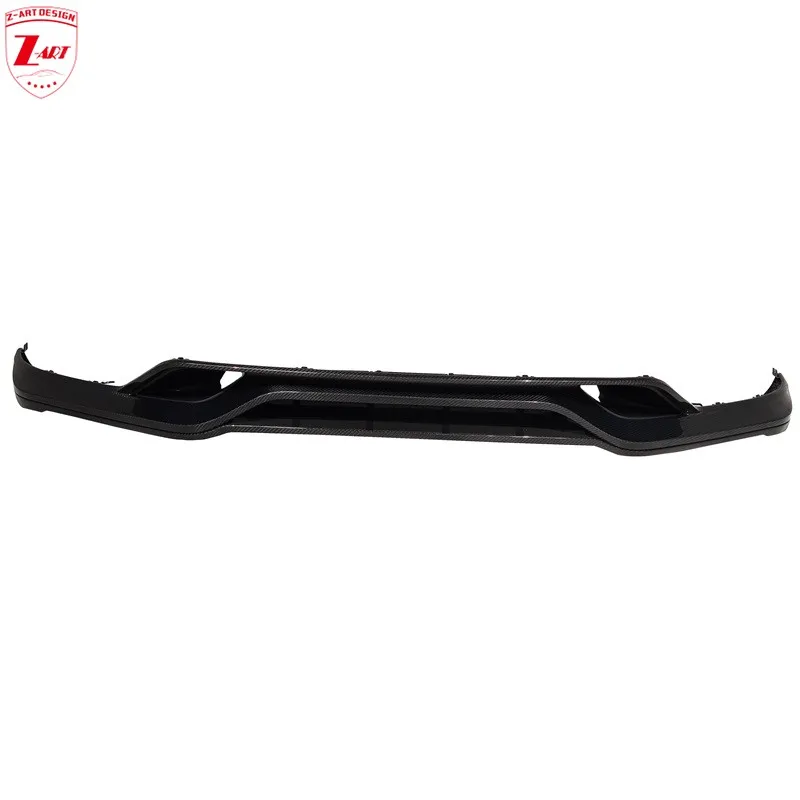 

Z-ART Dry Carbon Fiber Front Lip for Porsche Cayenne E3.1 Prepreg Carbon Fiber for Cayenne Coupe Turbo 2018-2023 Sport Design