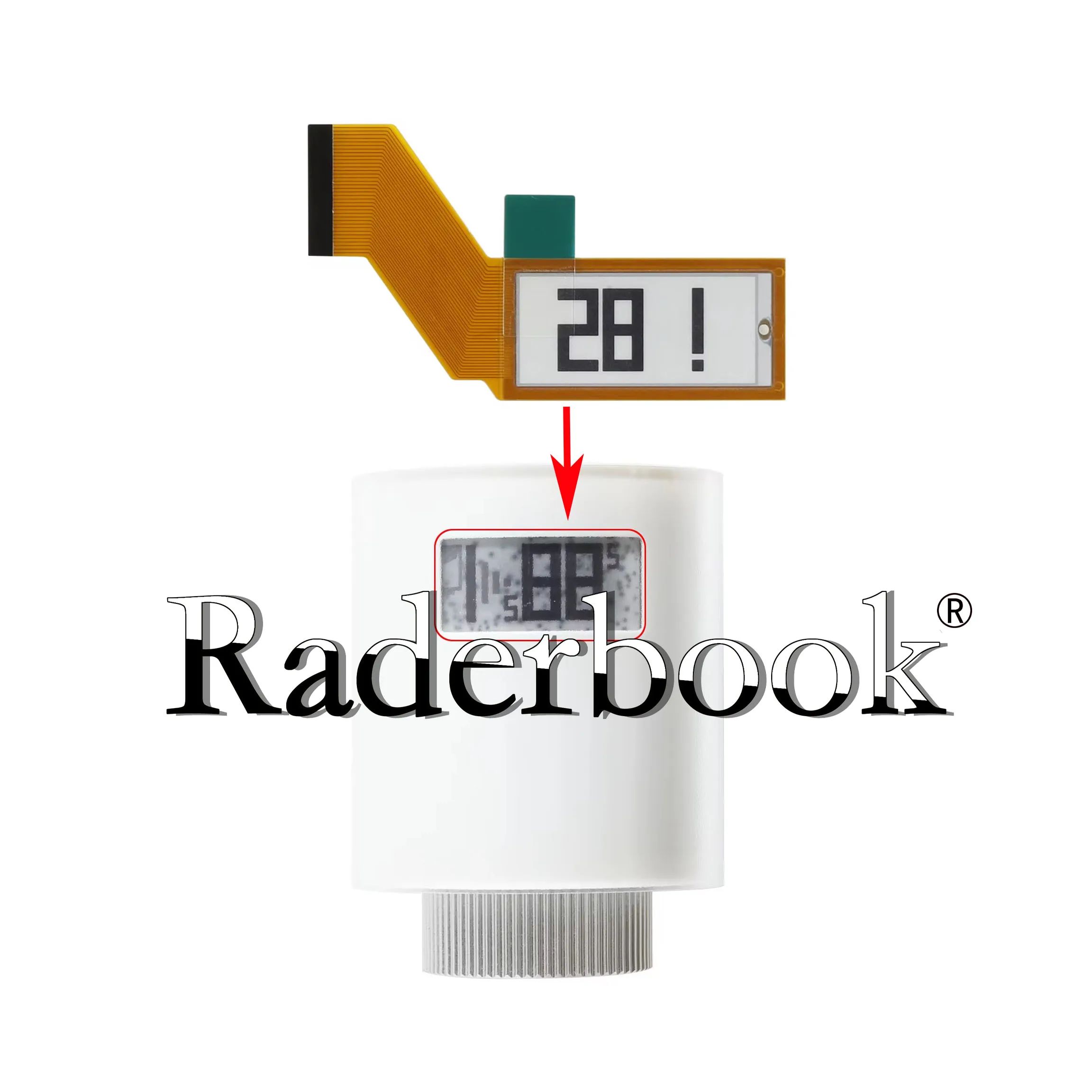 

For NetAtmo Smart Radiator Valve NRV01 LCD Display Part Replacement and Repair