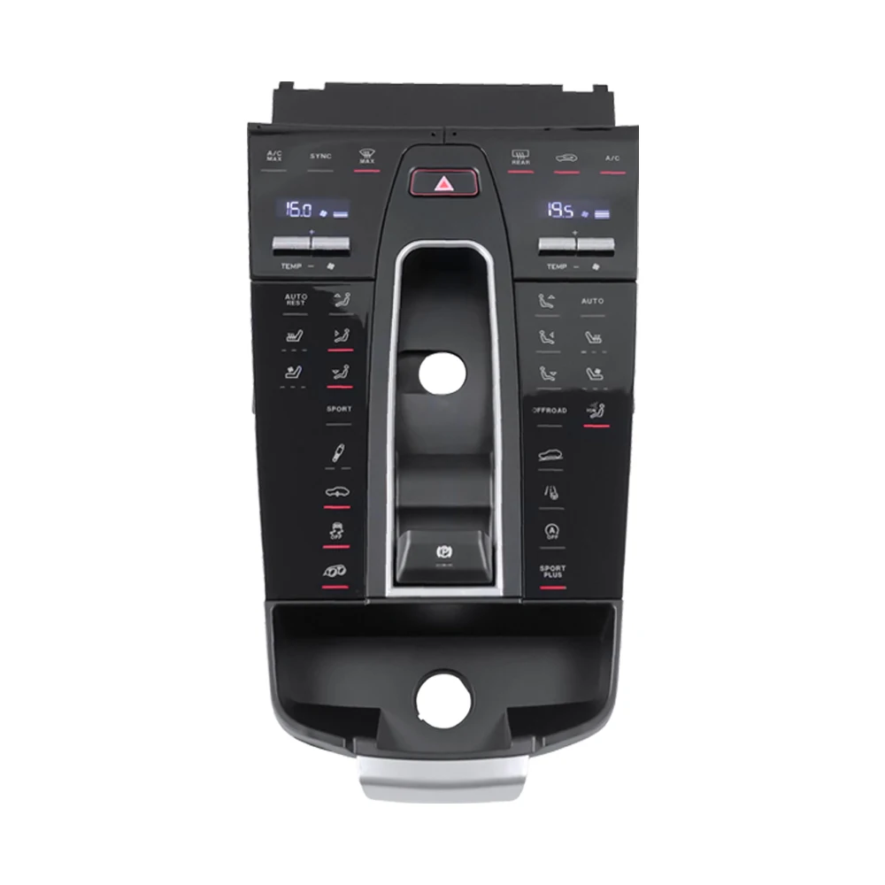 

Krando Car Saddle Tunnel Control Panel Digital Dash for Por Macan 2010 + Car Interior Center Console Handrail Petrol