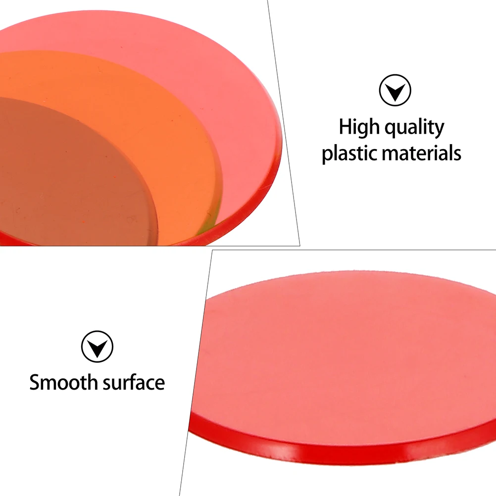 

3Sets Color Filter Board Plastic Optics Physics Experiment Color Recognition Teaching Tools Science Learning Equipment