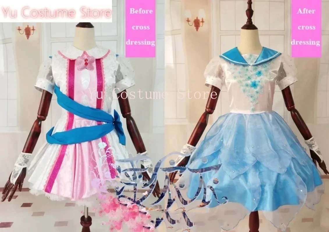 

Yu Costume Anime Lovelive! Kousaka Honoka/Sonoda Umi Game Transformable Dress Uniform Cosplay Costume Party Outfit Custom-made