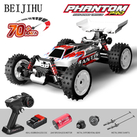 1:16 70KM/H Brushless RC Car Professional 4WD Electric High Speed Off-Road Remote Control Drift Toys for Kids VS WLtoys 144010