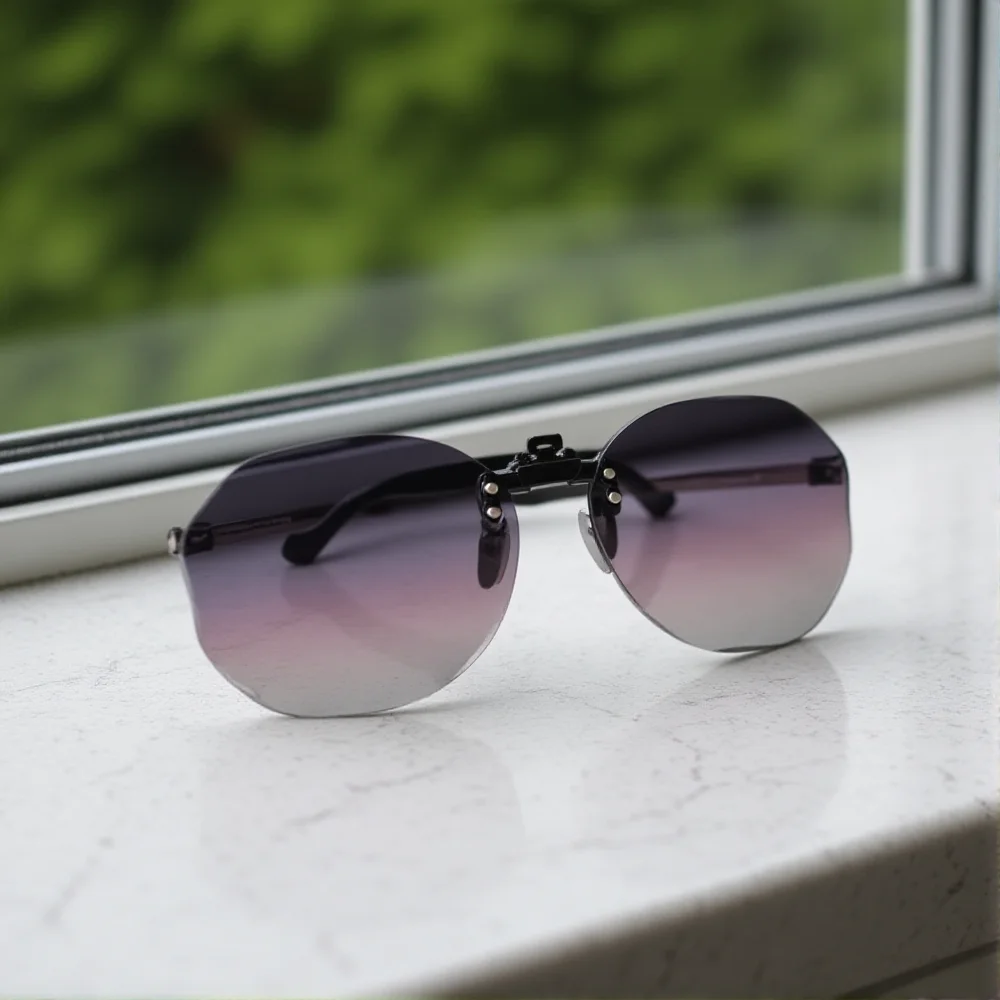 Sunglasses Lenses UV400 Sunglasses Clip Polarized Glasses Discoloration Nearsighted Glasses For Shortsighted Universal Driver