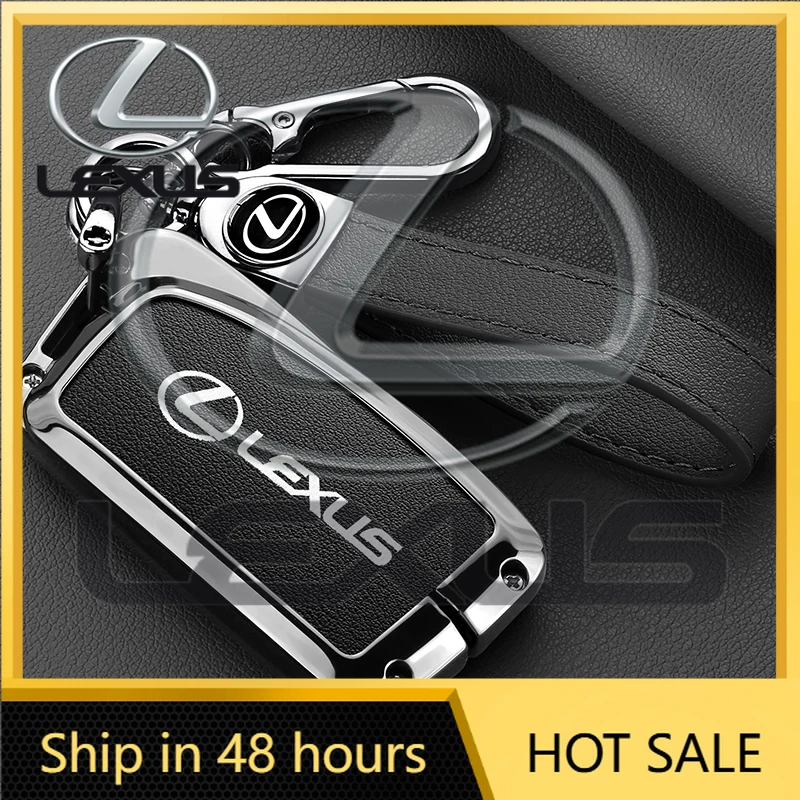 

2026 Hot Interior Stickers New Leather Car Remote Key Case Fob Cover For Lexus Nx200 Nx300h Rx 350 450h Es350 Gs Is Ls Gs Rc F 2