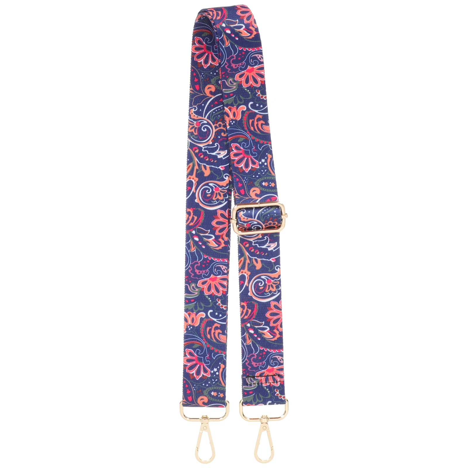 

Adjustable Banjo Strap Shoulder Belt Embroidery Padding Colorful Printed Instrument Accessories For Ukulele Bass Replacement