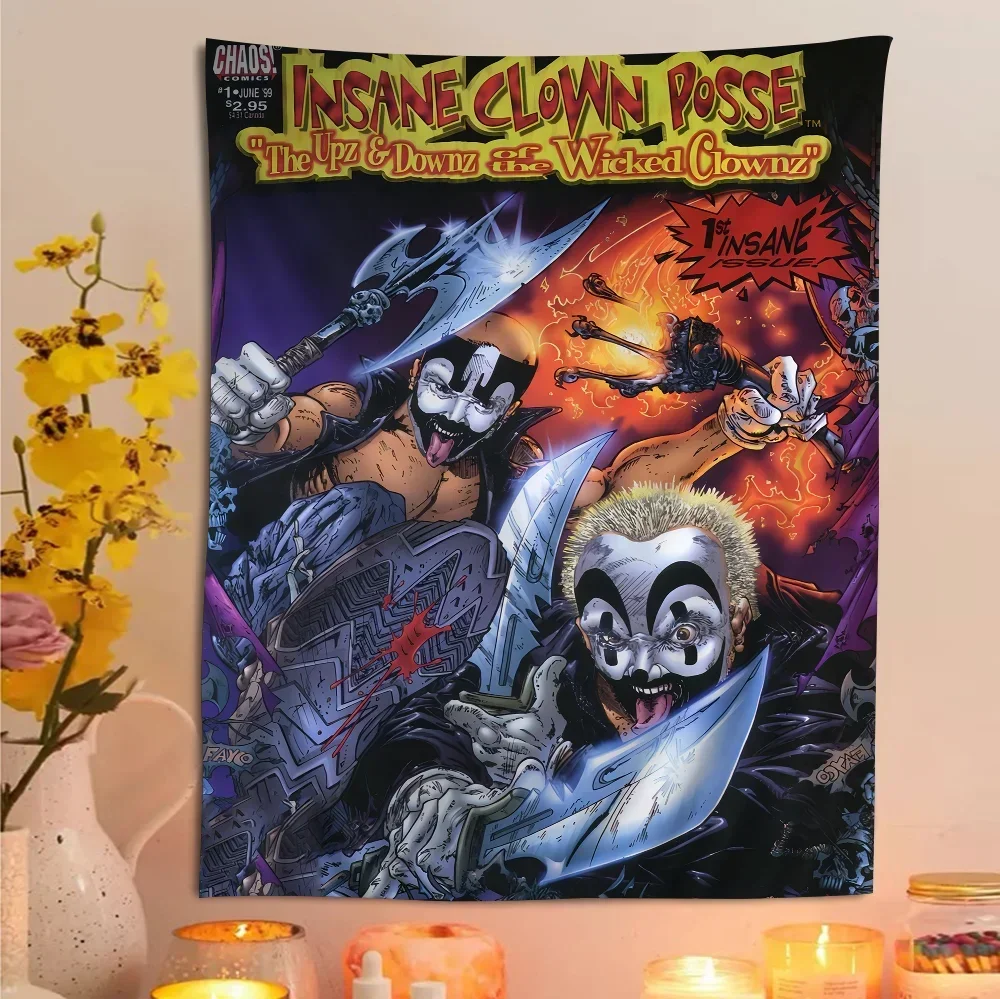 نسيج معلق على الجدار المجنون ، نسيج ماندالا الملونة ، ورقة الهيبي ، رخيصة ، بوهيمية