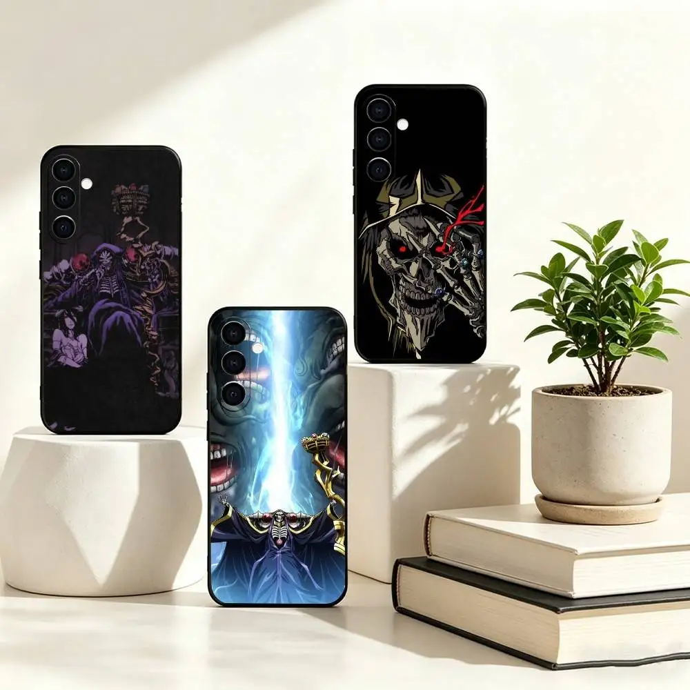 Чехол для телефона A-Anime Overlord AOG для Samsung Galaxy A73, A72, A71, A70, A53, A52, A51, мягкий силиконовый черный чехол