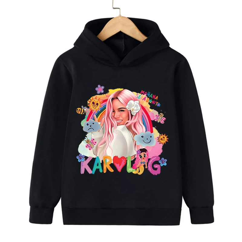 Doux Manana Sera Bonito Karol G Bichot enfant sweats à capuche enfants sweats enfants vêtements à capuche garçons filles bébé hauts sweat-shirt