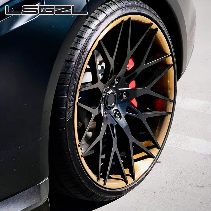 19-20 Inch 2 Piece 6061 T6 Forged Alloy Wheels High Precision 5x112 5x114.3 5x120 Sport Passenger Car Custom Auto Accessories