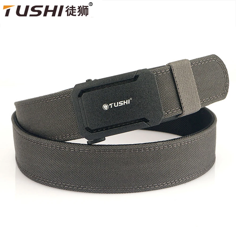 

TUSHI Army Tactical Belt Quick Release Military Airsoft Training Molle Belt Outdoor Shooting Hiking Hunting Sports Belt