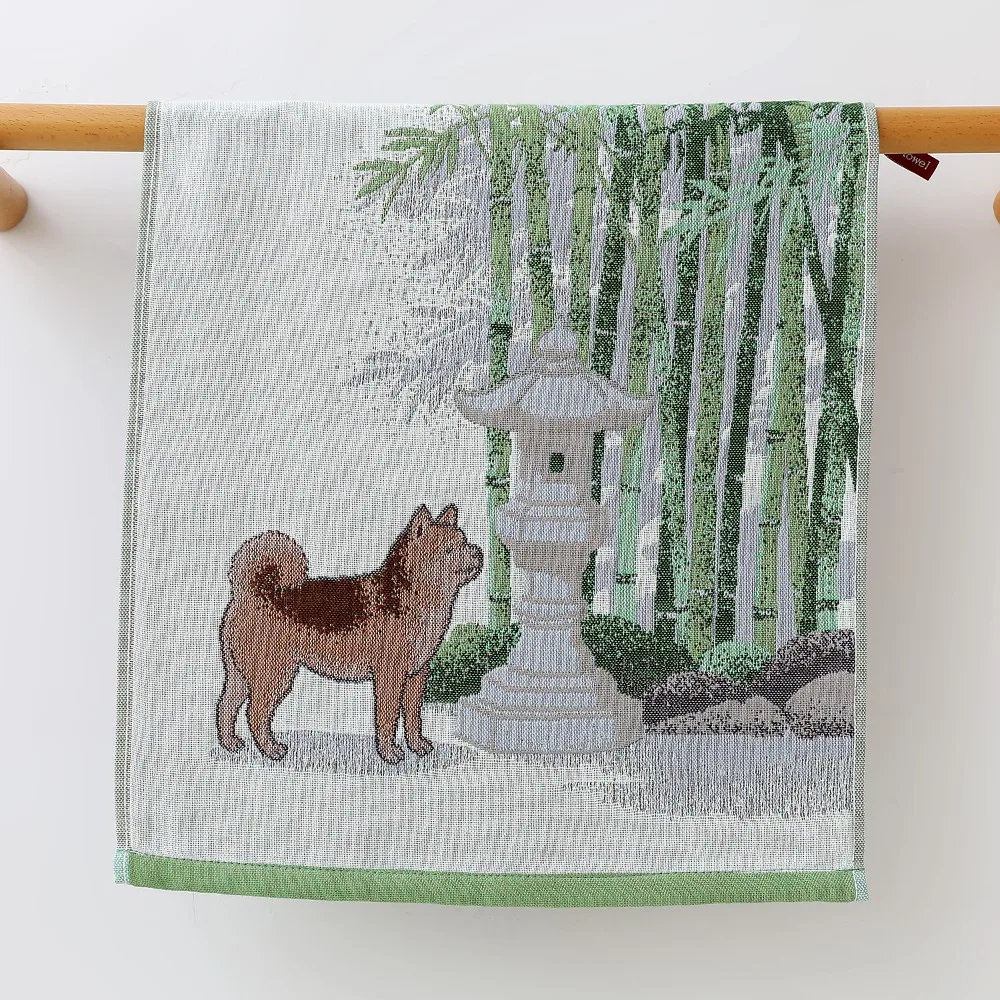 New 34x40cm Large Hand Towel 4 Layer Cotton Gauze Decorative Kitchen Dish Cloth Quick Dry Handkerchief Home Restaurant