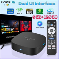 T1+ Android 16.0 TV Box 2.4G/5.8G WIFI 8K HDR 3D 8GB 128GB Rockchip RK3518 Quad Core Global Media Player Support Google BT5.4 Q7