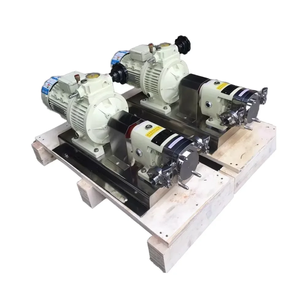 

Sanitary Stainless Steel Continuously Variable Chocolate Lobe Pump