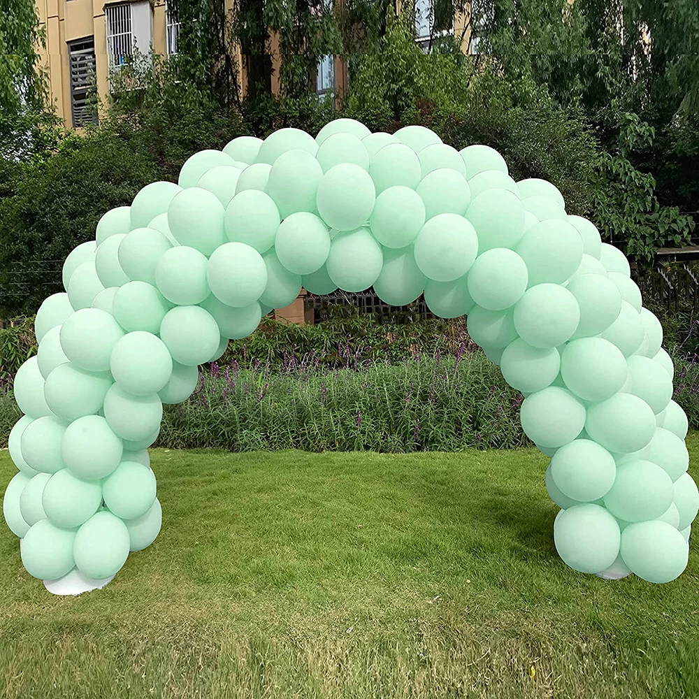 Mint Green Balloons Arch Garland Kit Pastel Green Balloon Kid Birthday Party Decor Baby Shower Wedding Decorations Easter Globos