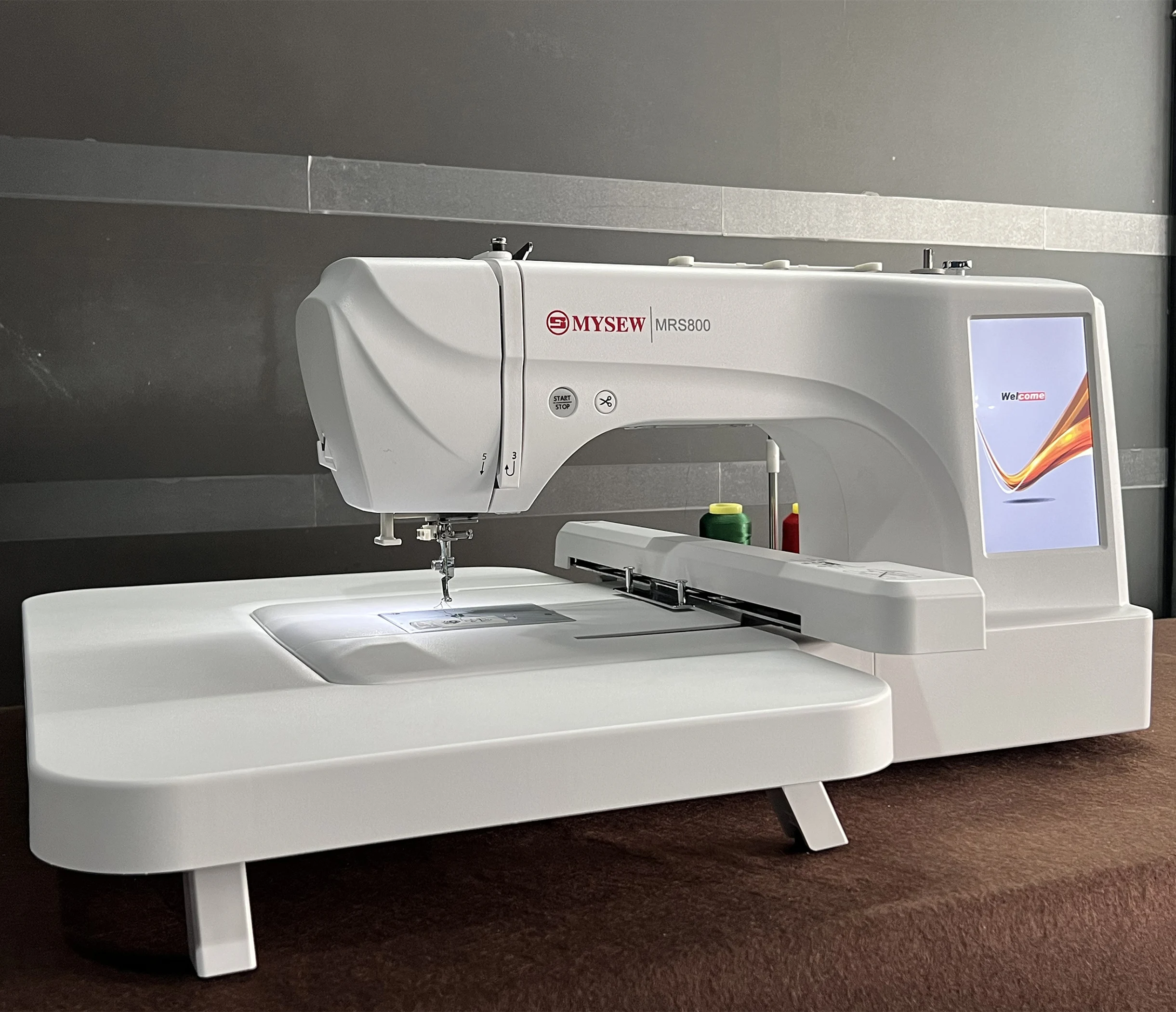 MRS800 new household computerized digital embroidery machine same janome mc500e embroidery machine