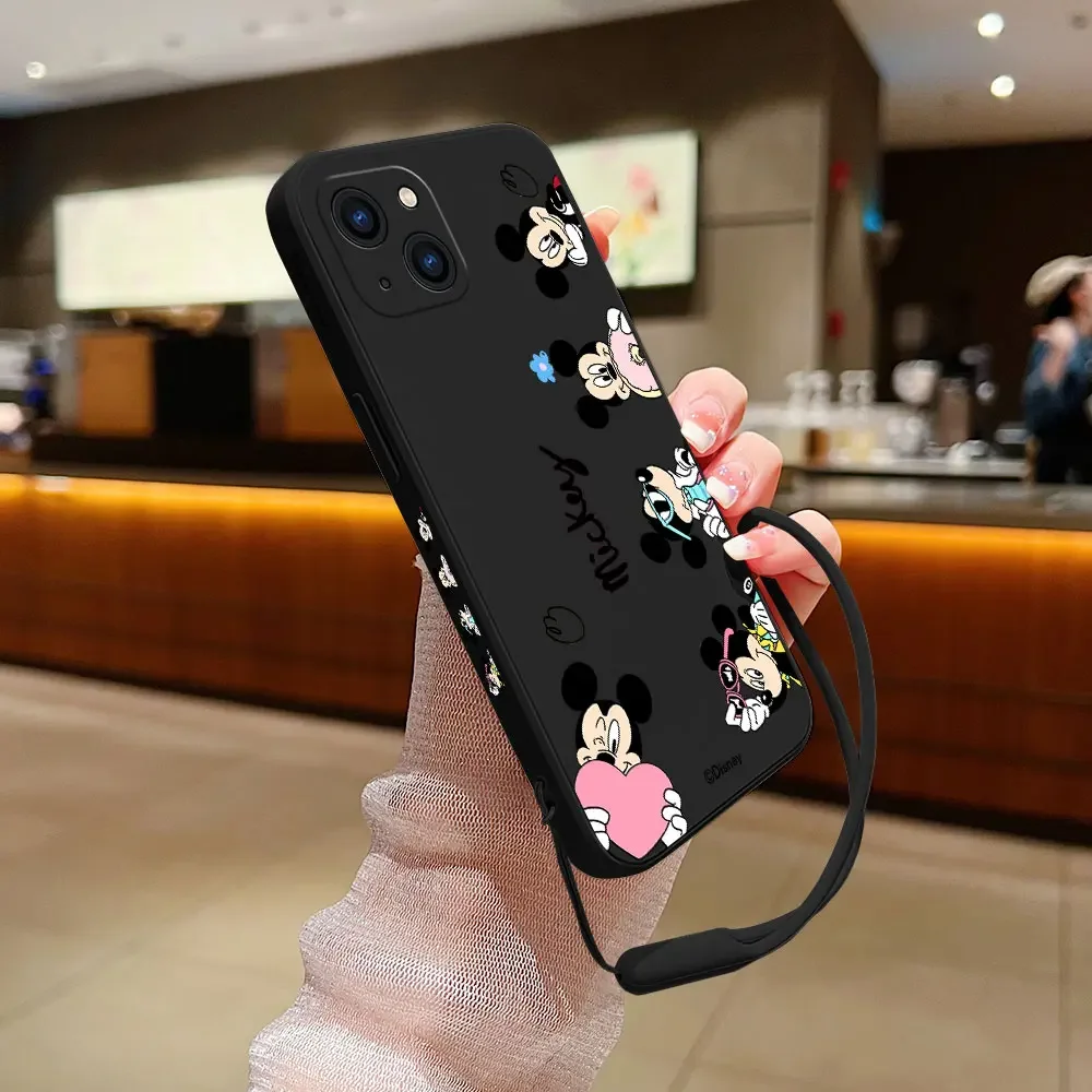 Family Mickeys Minnies Phone Case For Huawei P50 P40 P30 P20 Nova 9 9SE 8 8i Mate 40 30 20 Pro Lite P Smart 2021 Y7A Cover