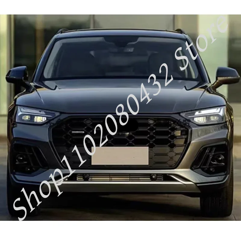 Racing Grills For Audi Q5 2021 2022 Grille Body Modeling High Quality ABS Car Bumper Modificatio Accessories for SQ5 Style